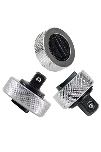 Mestesugaretul Set 3x adaptor, antrenor chei tubulare, de strâns cu degetele (1/2, 1/4, 3/8)