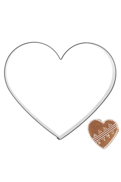shumee 9.5cm Heart Shaped Steel Cookie Cutter