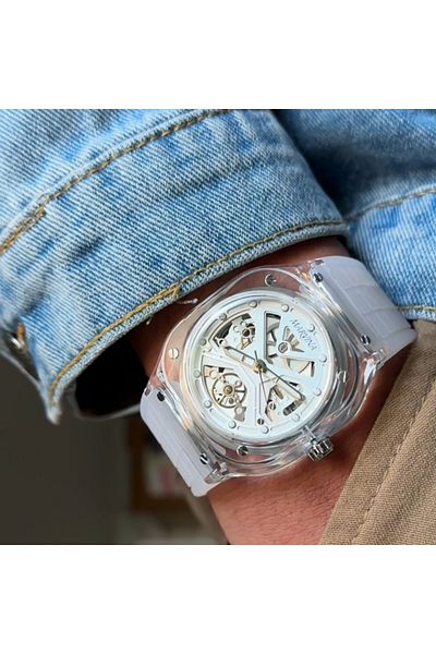 marvina Marvina Men's Transparent Watch