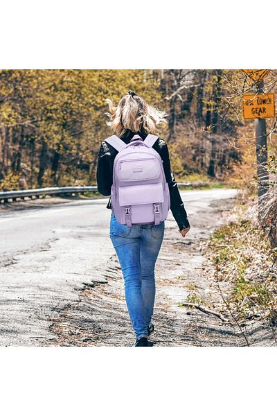 SUN EIGHT 35L Backpack for College, Lightweight Large Capacity Bag with Multi Pockets, SE8391