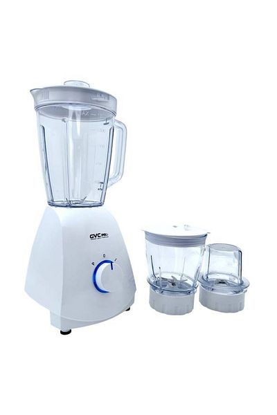 GVC PRO GVC Pro 3-in-1 Blender with Grinder - GVCBL-490, 600.0 Watts, White
