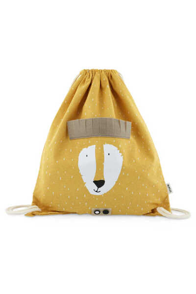 Trixie 19-213 İpli Büzgülü Spor Sırt Çantası - Mr. Lion