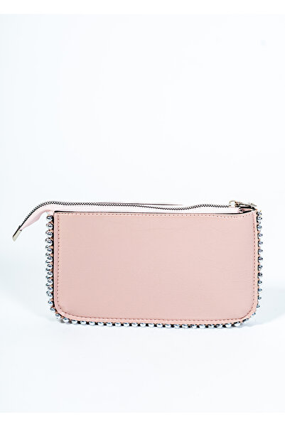 KISCHE Yellow Lemon Mini Beaded Bag 3 Compartments with Chain