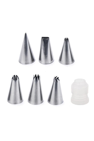 shumee Vârfuri de decorare cu adaptor 7 buc.