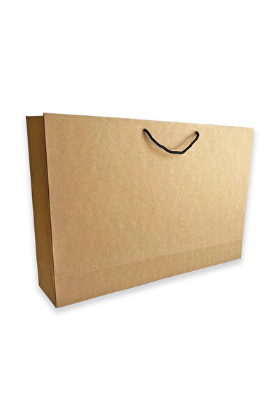 ABB Matbaa 2 Adet Kraft Karton İpli Çanta (55x37x12)