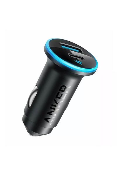 Anker Car Charger USB, Rapid Charge, Type-C, 52.5W, K393, Intense Dark