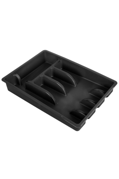 shumee Cutlery drawer insert, black, 36x25.5 cm