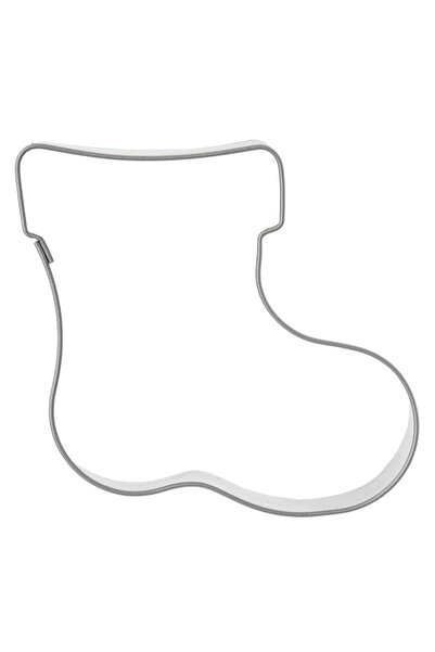shumee Formă de biscuiți tip șosetă din oțel de 6 cm
