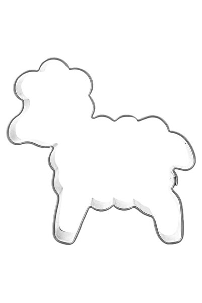 shumee Formă de biscuiți din oțel, 5 cm, în formă de oaie