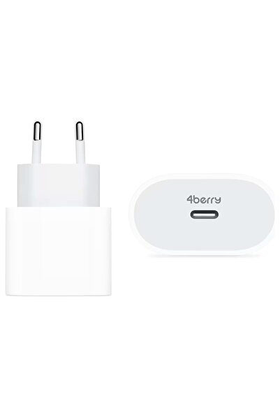 4Berry AI34 20W Type-C Hızlı Şarj Adaptörü - PD Desteği