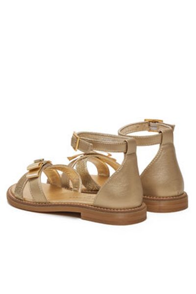 Tommy Hilfiger Girls Sandals T4A2-33943-0572514 Gold