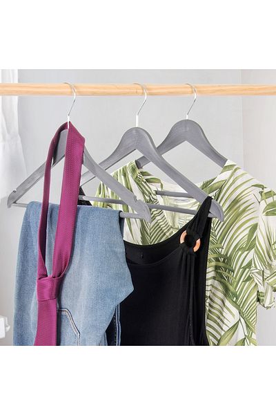 shumee Grey rotating hangers 42.5x24 cm 3 pcs.