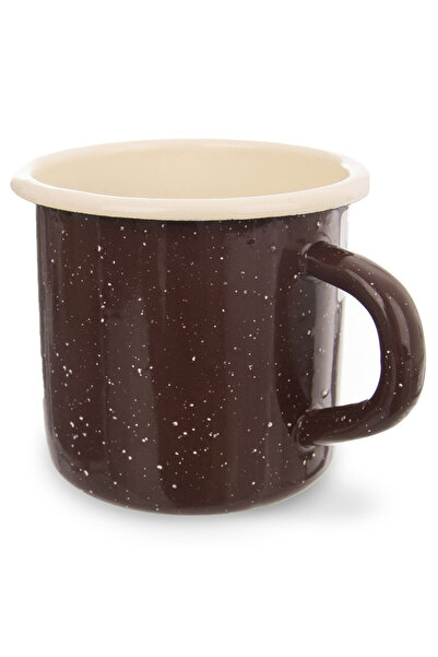 shumee Brown enamel mug BROWN 400 ml