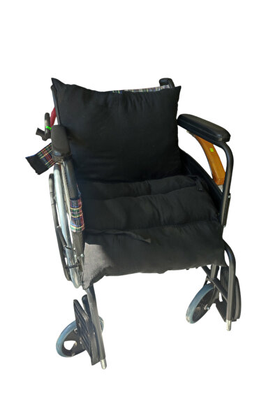 MEDLIVE Tekerlekli Sandalye minderi (akülü sandalye uyumludur) siyah renk