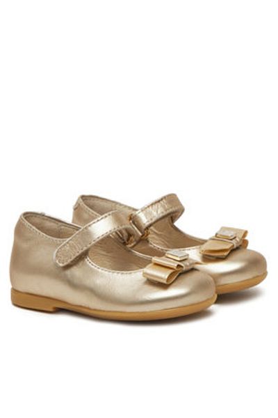 Tommy Hilfiger Girls Ballet Flats T1A3-33927-0220514 Gold