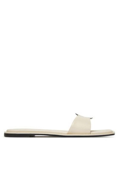 Calvin Klein Women's Flip-Flops HW0HW02482 Beige