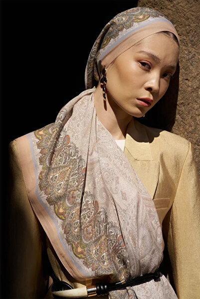 ED Scarf Sunrise Ethnic Pattern Shawl - Yavruağzı