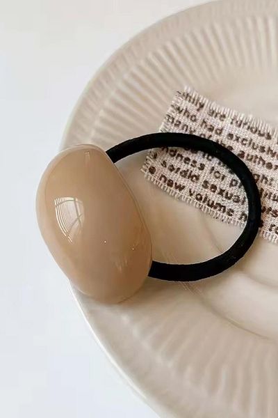 New Obsessions Acrylic Elastic Ponytail Buckle