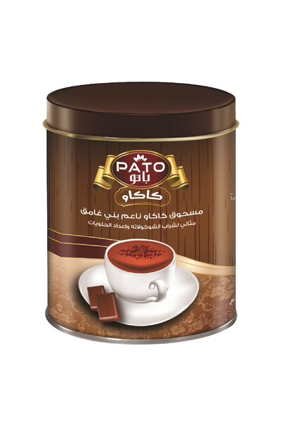 Patos مسحوق الكاكاو الداكن الناعم من باتو، 227 جم