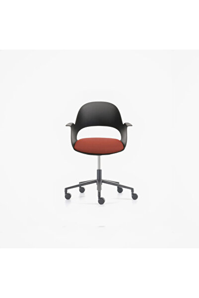 NURUS Alava Çalışma Sandalyesi - Siyah - Beşli Yıldız Ayak