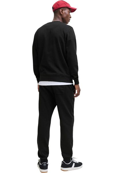 Jack & Jones Μπλούζα JACK & JONES Soho Crew - 12278791-Μαύρο