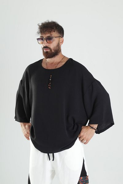 COCOPELLI Aerobin Linen Oversize T-Shirt