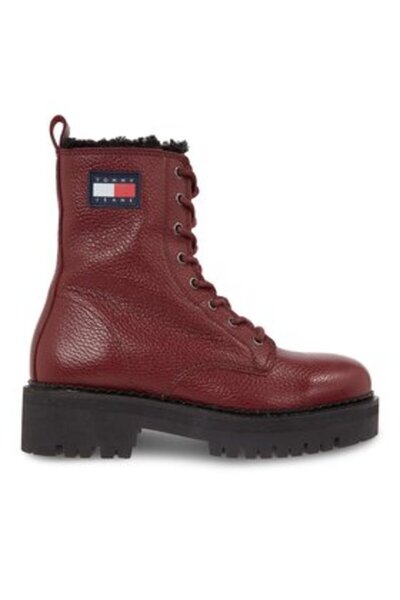 Tommy Jeans Women's Ankle Boots EN0EN02317 Brown