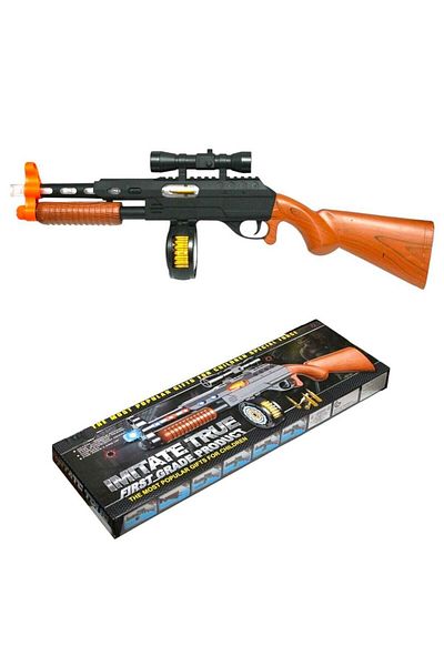 Generic Lightweight Design Gun With Sound Vibration Light Super Toy Gun