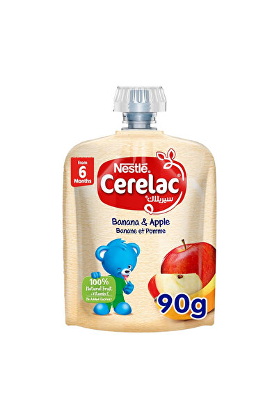 Cerelac نستله، طعام أطفال مهروس الموز والتفاح والكمثرى والبرتقال، من عمر 6 أش...