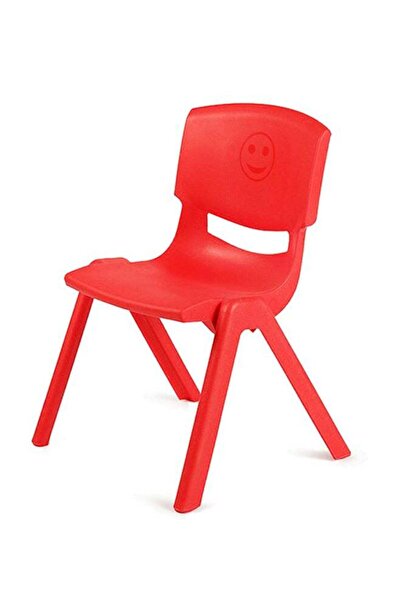 Generic Durable Junior Kindergarten Study Chair Red
