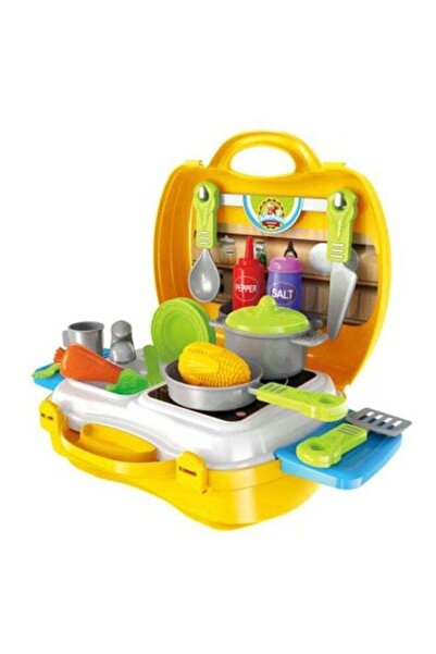 Generic GOOTOY 26-Piece Kitchen Cooking Suitcase Playset