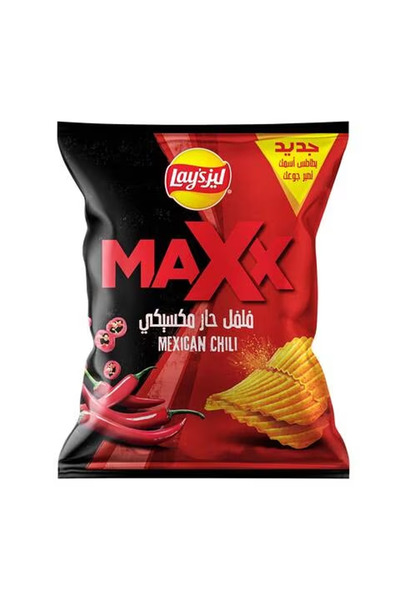 Lay's رقائق البطاطس ليز بنكهة الفلفل الحار المكسيكي، 160 غرام