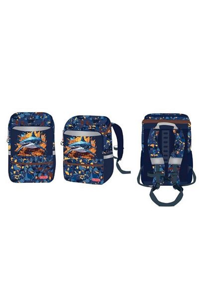 Next Plus School Bag Belmil Shark Zippy School Bag 405-79