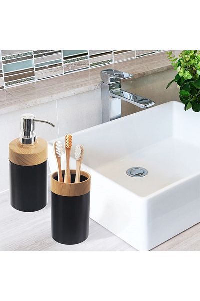shumee Black toilet bowl BLACK 7.5x11.5 cm