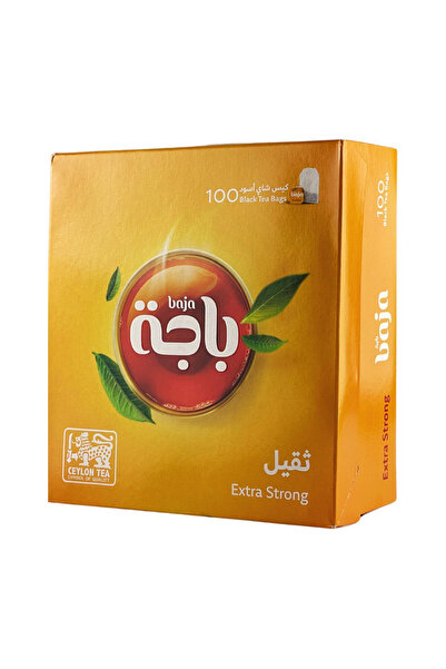 Baja East شاي باجا الأسود القوي جدًا، 100 كيس