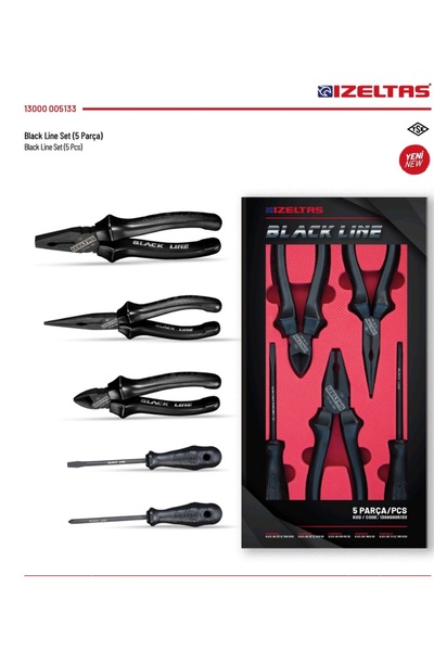 İzeltaş Pense Yankeski Kargaburun Seti (5 Parça)