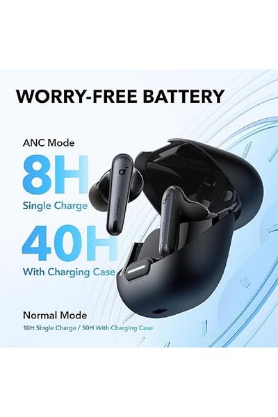 Anker Soundcore Liberty 4 NC Wireless Noise Cancelling Earbuds – 98.5% Noise Reduction