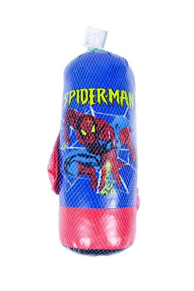 Generic مجموعة كيس ملاكمة سبايدرمان مع قفازين للأطفال