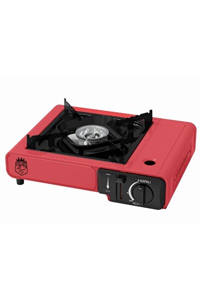 Realx Tekli Portatif Kamp Ocak Gaz Stop Emniyetli Taşıma Çantalı Gaz Hediyeli...