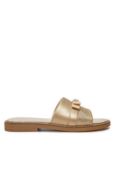 Tommy Hilfiger Girls Flip-Flops T4A2-33942-0572514 Gold