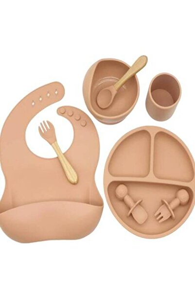 Mixbo Set Diversificare Bebelusi Mixbo, Silicon, Anti Alunecare, 8 Piese, Pie...