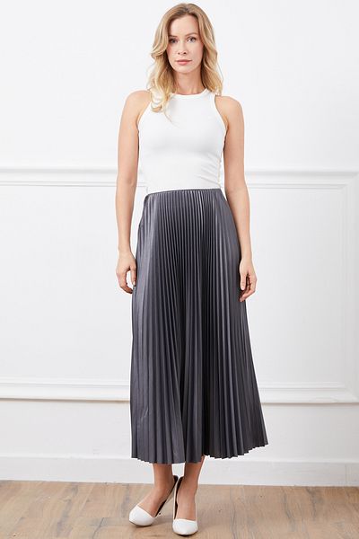 DPARİS Pleated Skirt