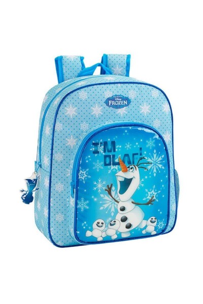 safta Ghiozdan scoala Frozen Olaf bleu 38x32x12 cm