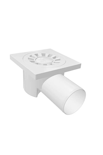 fiba teknik Plastik Yer Sifonu Yandan Çıkışlı, Yer Süzgeci 10x10 32 Mm 1 adet