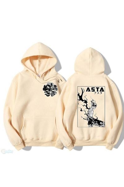 aynewmoda Unisex Long Sleeve Graphic Print Hoodie