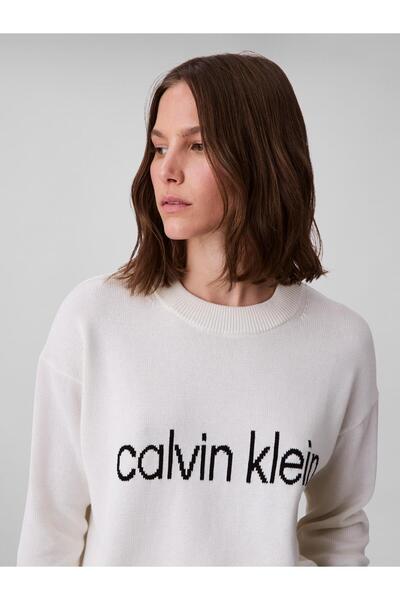 Calvin Klein A- FRENCH TERRY BADGE LOGO PANT