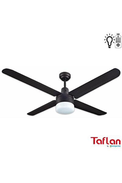 Kaşkar / Taflan Kaşkar-Taflan TM0056  Uyumlu Uzaktan Kumandalı Tavan Vantilatörü- Siyah