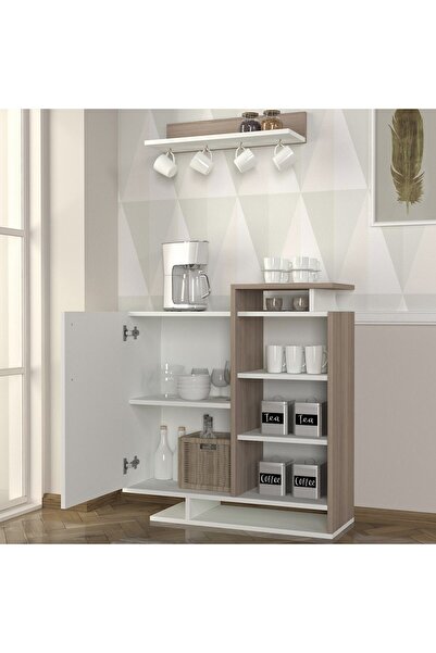 SAHABA Mareta coffee corner white gray