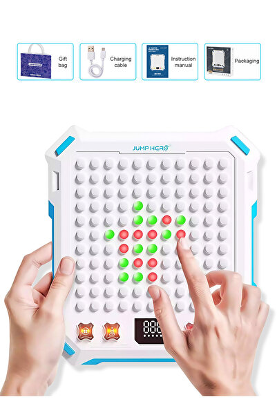 KidLe 14 لعبة شطرنج ذكية للأطفال - لوحة ألغاز إلكترونية مع إشارات صوتية وإضاءة