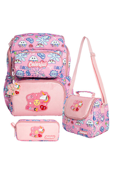 Colorful Set școlar Maxim Dance din 3 piese - Geantă pentru școala primară și...